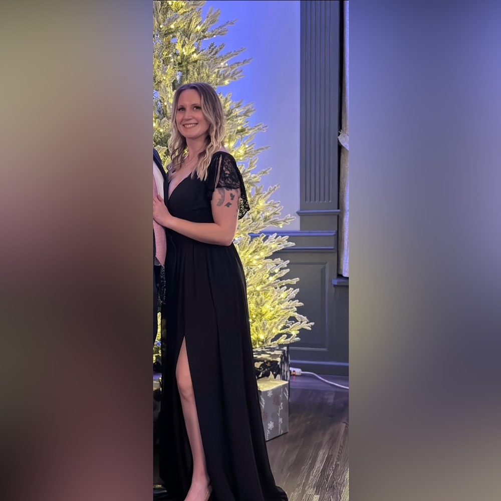 Black A-Line Dress